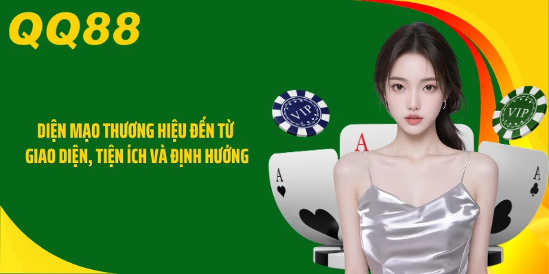 Diện mạo thương hiệu đến từ giao diện, tiện ích và định hướng