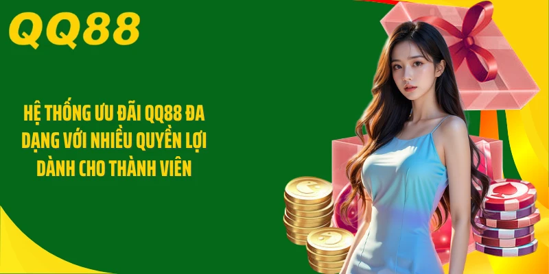 Hệ thống ưu đãi QQ88 đa dạng với nhiều quyền lợi dành cho thành viên