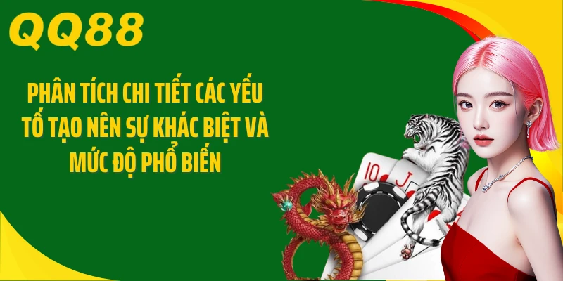 Phân tích chi tiết các yếu tố tạo nên sự khác biệt và mức độ phổ biến